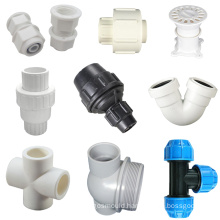 custom product design high precision injection molding plastic pipe extruder mold pvc hdpe pipe fitting moulds